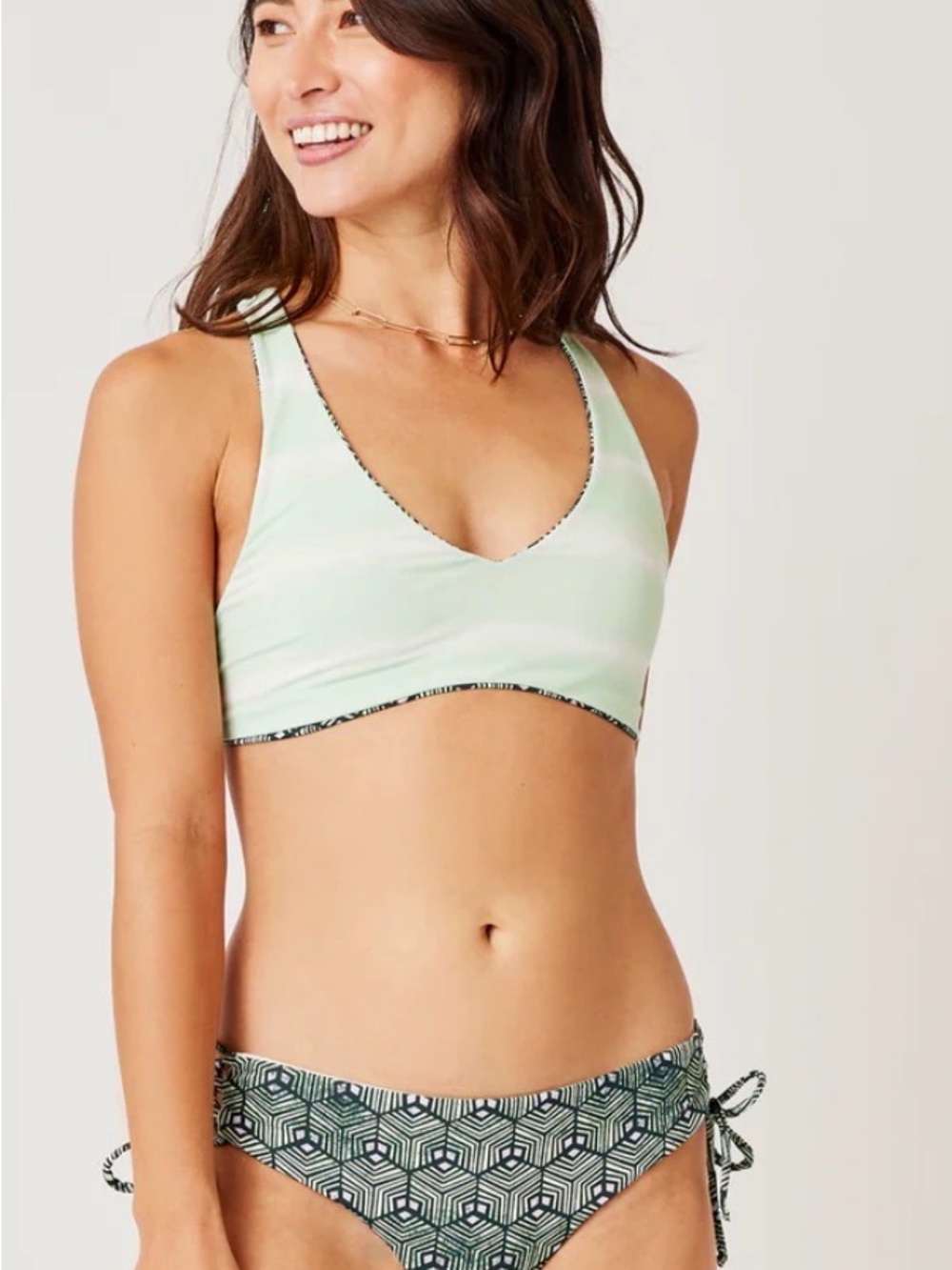 Set - Mustique Reversible Bottom and Dahlia Top NWT - Picture 2 of 10